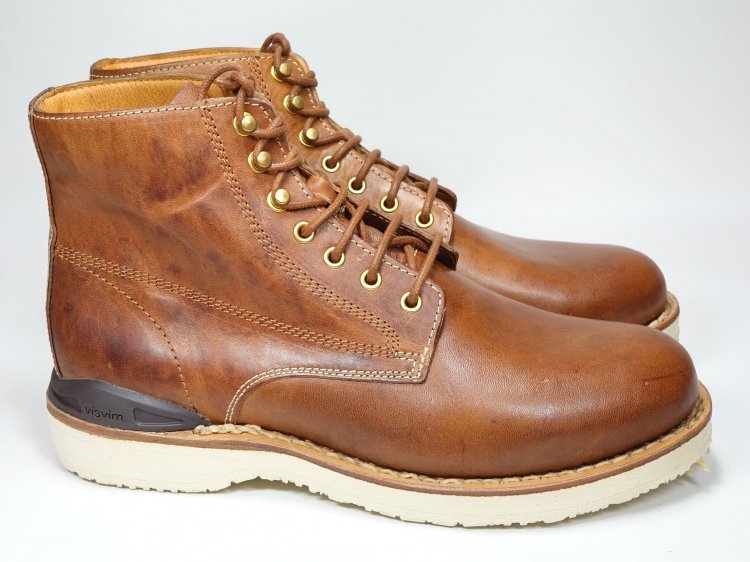 521 試着程度 visvim VIRGIL BOOTS FOLK 9 ブラウン - SHOESAHOLIC シューホリック 公式 |  高級中古靴専門の通販と買取ストア