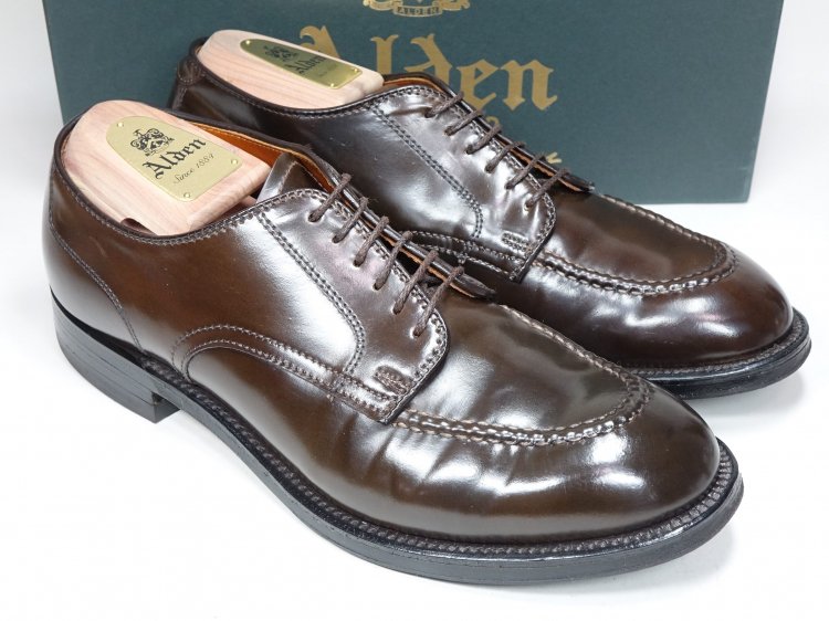 極上】Alden Cigar Cordovan NST オールデン 9.5D - ドレス/ビジネス