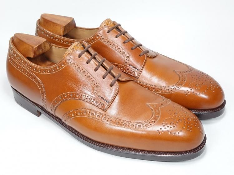 John Lobb ジョンロブ Darby II 9EE ウイングチップダービー - ドレス