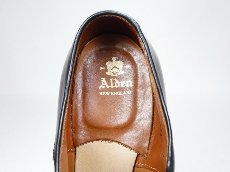 559 使用数回 オールデン コードバン プレーントゥ 7.5D ＃56201