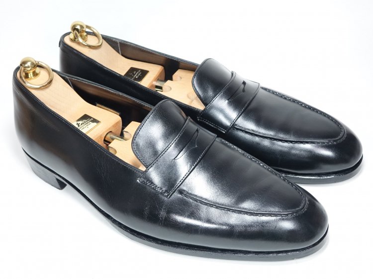 JOHN LOBB - 希少! ジョンロブ フィリップ UK8E 8695ラストの+bonfanti.com.br