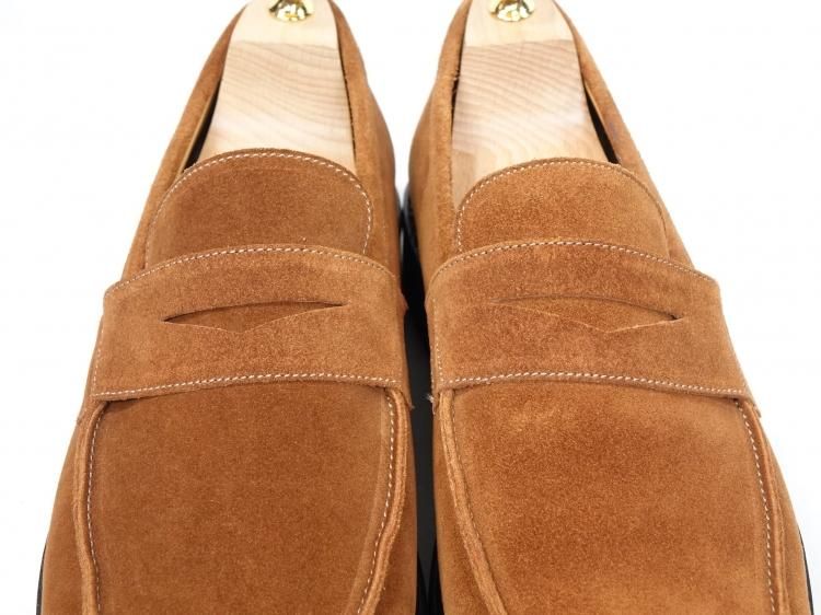 【take】パラブーツ DAX スエード ローファー 7.5（プー9） take様専用】パラブーツ DAX スエード ローファー 7.5（プー9