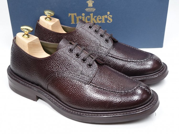 trickers u-tip shoes black 未使用品M6214