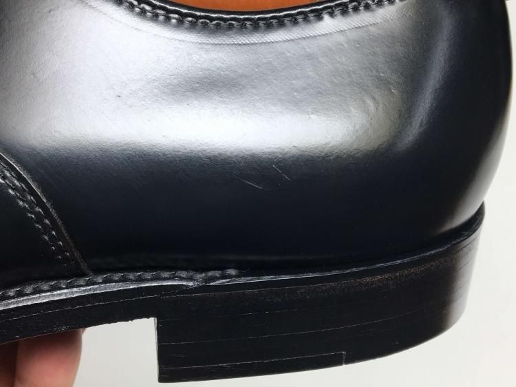 極上】ALDEN コードバン ストレートチップ バルモラル