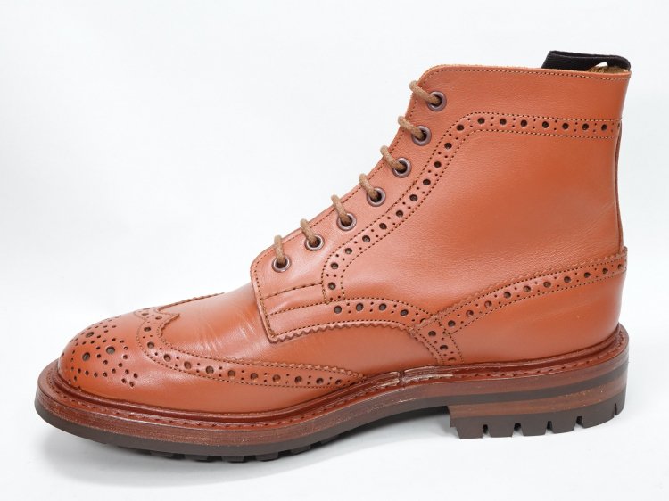 着用数回】超美品！Tricker´sトリッカーズ シーシェイド ブローグブーツ-