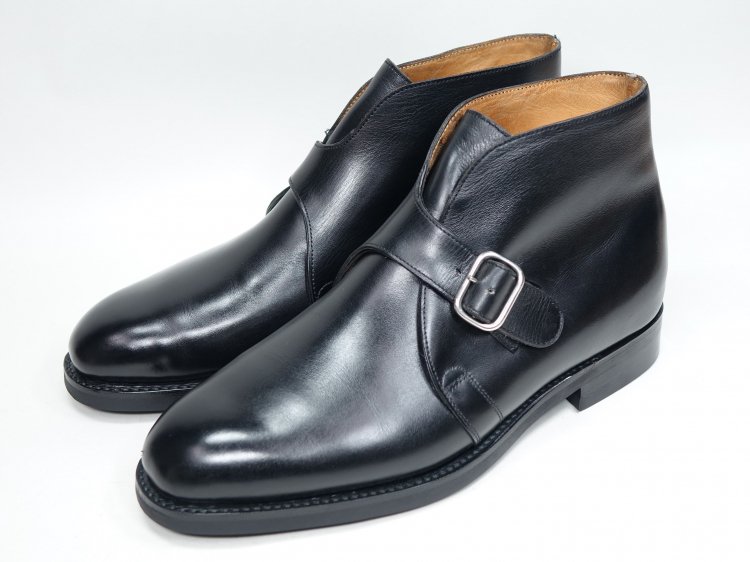 N-4335】英国製 JOHN LOBB ジョンロブ VARESE バレーゼ モンクストラップブーツ チャッカブーツ ブラウン系 7595 現状品【千円市場】  - ブランド別