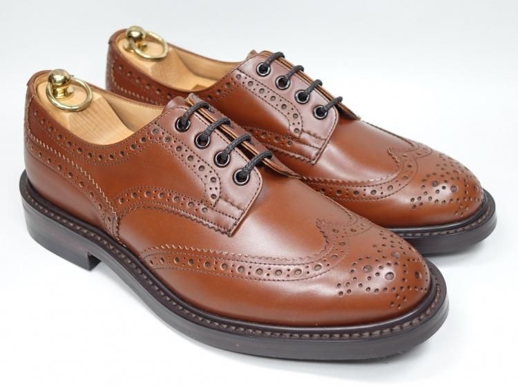 トリッカーズ別注ウィングチップシューズ(グリーンカーフ)M5633 トリッカーズ別注ウィングチップシューズ(グリーンカーフ)M5633