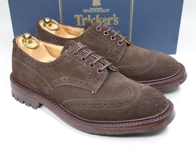 Tricker's スエードブーツ比較的キレイだと思います