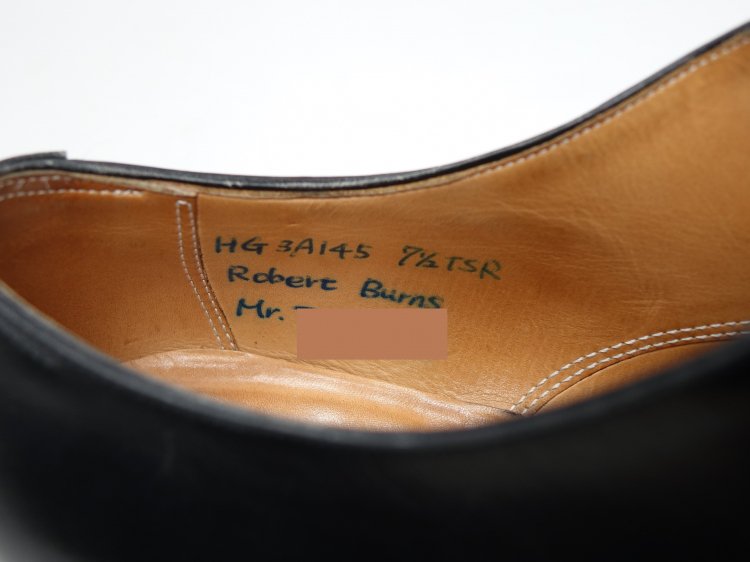 519 / 1217 使用数回 ギルドオブクラフツ ホールマークス Robert Burns 7.5 - SHOESAHOLIC シューホリック 公式  | 高級中古靴専門の通販と買取ストア