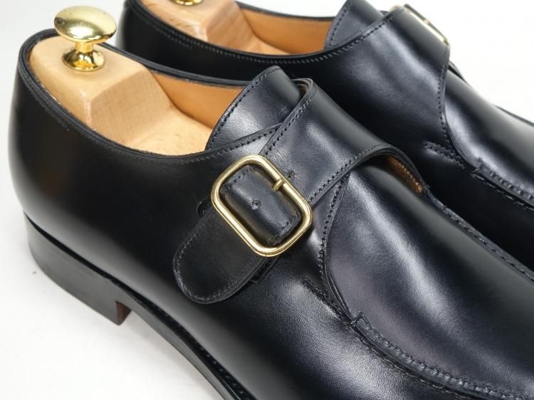 448 / 0625 試着程度 ジョンロブ オスナー OSNER 6.5E #8695 ブラック