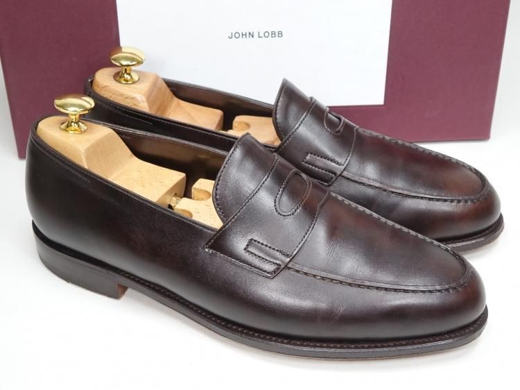 ジョンロブ ロペス ミュージアムカーフ 6E john lobb ローファー-