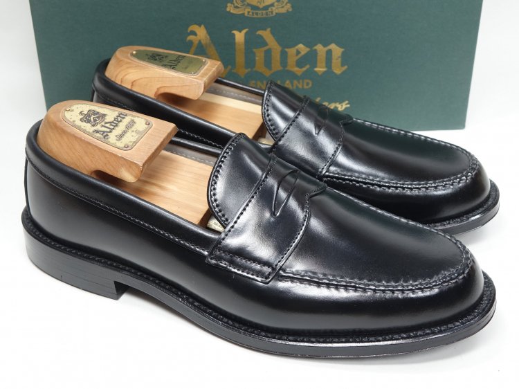 本日限定お値下げ Alden 7141 8 1/2 D コードバン ローファー-