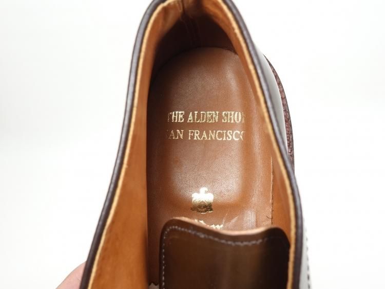 Alden オールデン　シガーコードバン　チャッカブーツ　13132 8D オールデン 8D【シガー色☆コードバン仕様/茶/チャッカブーツ】 | 高級