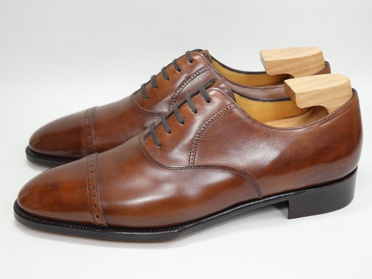 tacoken様専用]JOHN LOBB CITY 茶箱、シューバッグ付き ドレス