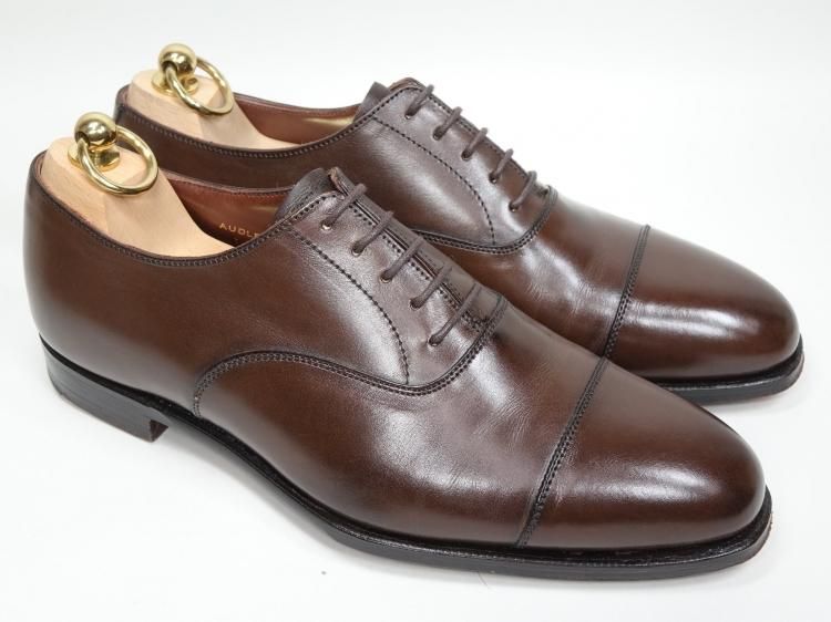 CrockettJones クロケットジョーンズ ストレートチップ 5E ドレス