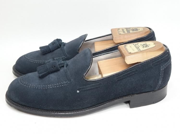 Alden オールデン 36953 タッセルローファーネイビースエード 7D