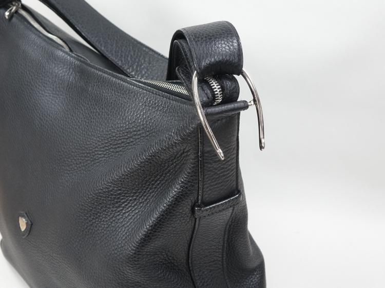 【極美品】シャンボールセリエ ロシュ レザー ショルダーバッグ LOCHES シュリンクレザー ショルダーバッグ【LOCHS Poche/LAGUN