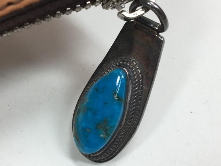 新品未使用】7SENSE スティングレイラウンドジップ長財布ターコイズ