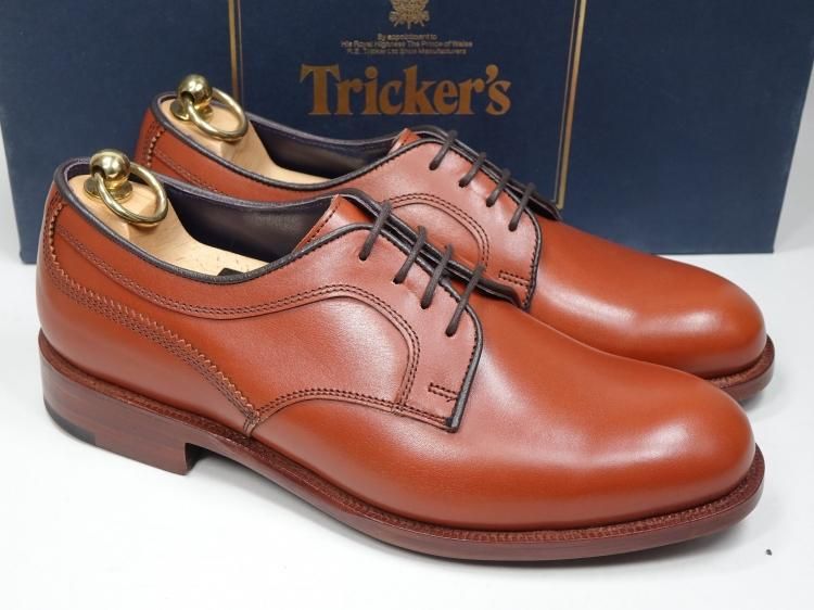 トリッカーズプレーントウTricker's  トリッカーズ プレーントウ