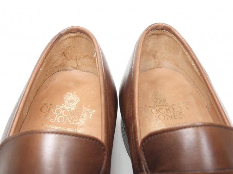 クロケットジョーンズ crockett＆jones ローファー MERTONドレス