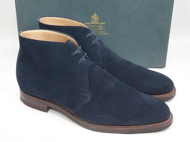 Crockett＆Jones CHUKKA スエード チャッカブーツ　7.5Eメンズ