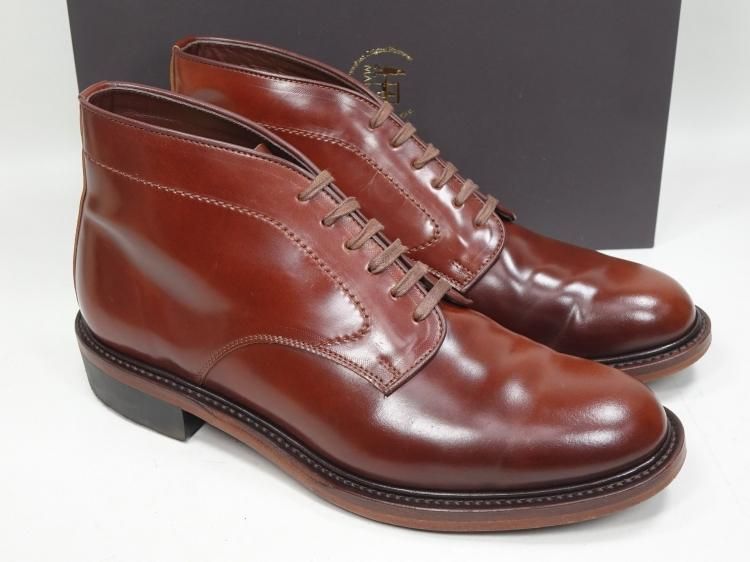 新品未使用　makers chukka boots cordovan引き続きよろしくお願いします