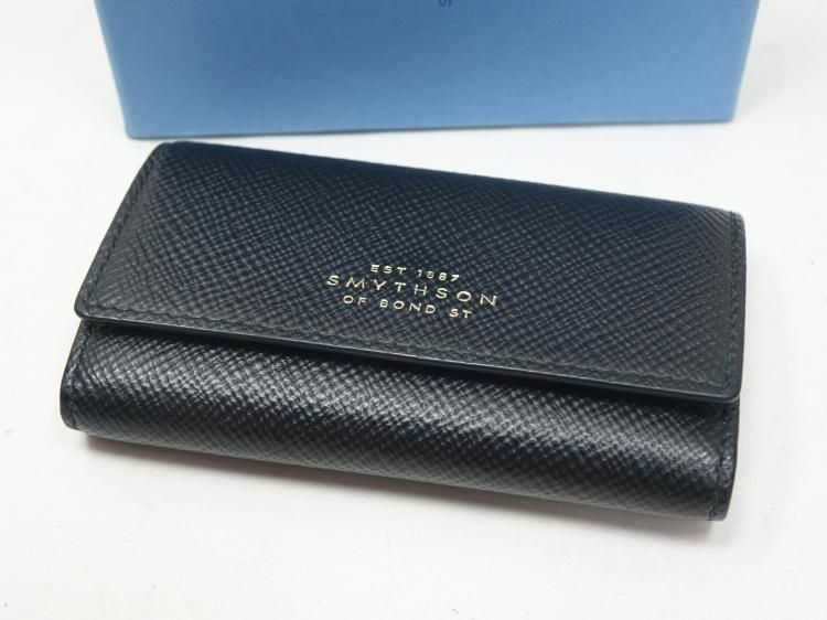 713 / 0426 使用数回 スマイソン SMYTHSON キーケース ブラック