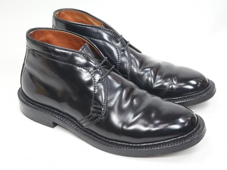 197 / 0514 使用数回 オールデン コードバン チャッカブーツ 5.5D