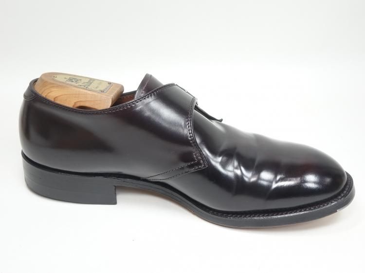 329 / 0528 極上 オールデン コードバン シングルモンク 7.5D