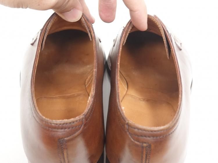 168 / 0530 美品 ジョンロブ PIERSON プレーントゥ 5.5E