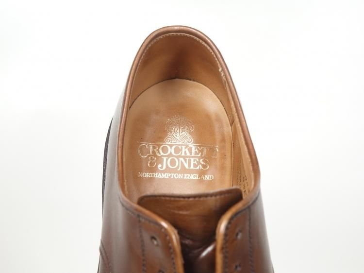 380 / 0612 極上 クロケット＆ジョーンズ プレーントゥ SEDGEMOOR3