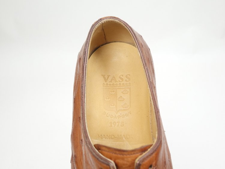 469 / 0616 試着程度 VASS ヴァーシュ オーストリッチ プレーントゥ 41 - SHOESAHOLIC シューホリック 公式 |  高級中古靴専門の通販と買取ストア