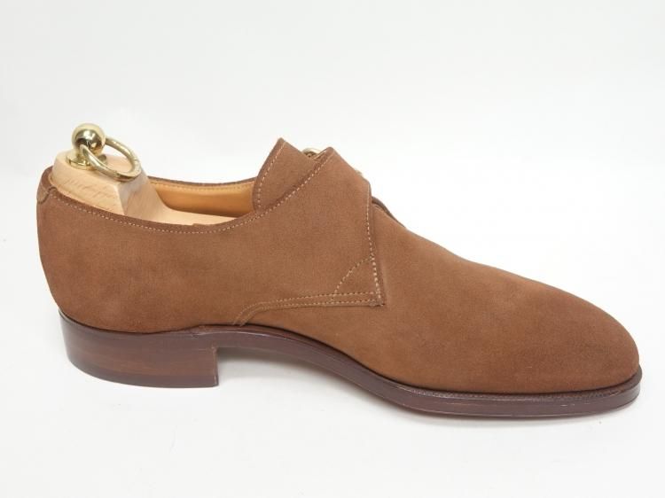 クロケット製ロイドフットウェアー シングルモンク 7 1/2 クロケット製ロイドフットウェアー シングルモンク 7 1/2