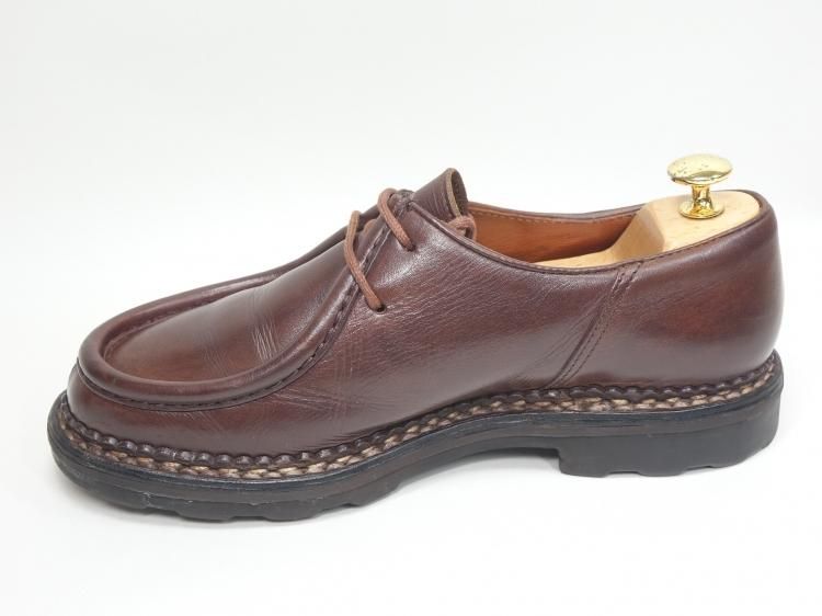 Paraboot パラブーツ 40 ブラウン ミカエル MICHAEL 美品 483 / 0702 美品 パラブーツ ミカエル MICHAEL 40 ブラウン