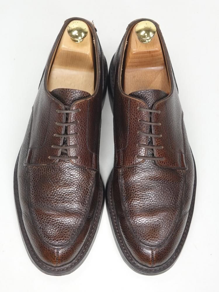 233 / 0709 美品 クロケット＆ジョーンズ DURHAM グレインレザー U