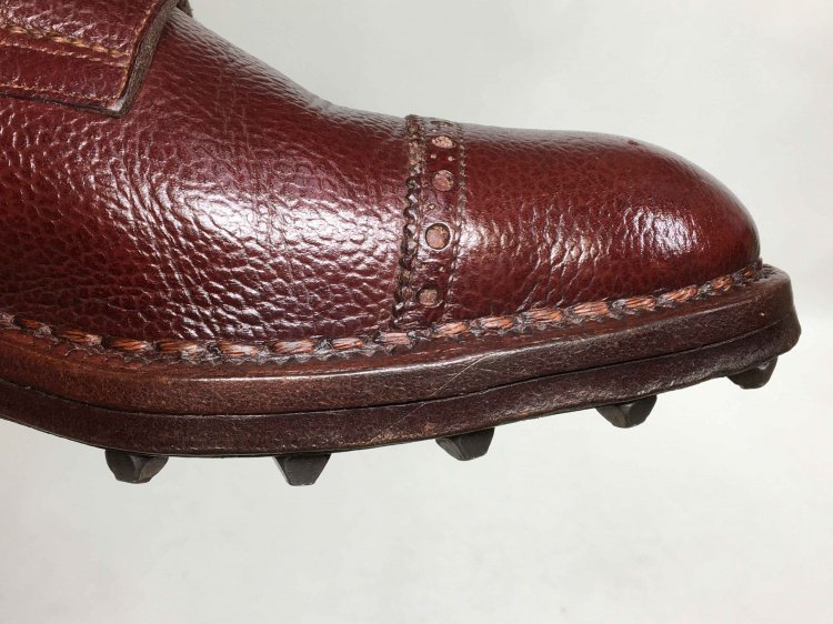 831 / 0818 使用数回 ポールセンスコーン ビスポーク グレインレザー パンチドキャップトゥブーツ UK7E位 - SHOESAHOLIC  シューホリック 公式 | 高級中古靴専門の通販と買取ストア