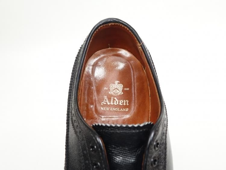 値下】ALDEN 58711 オールデン ロングウィングチップ アルパインカーフ