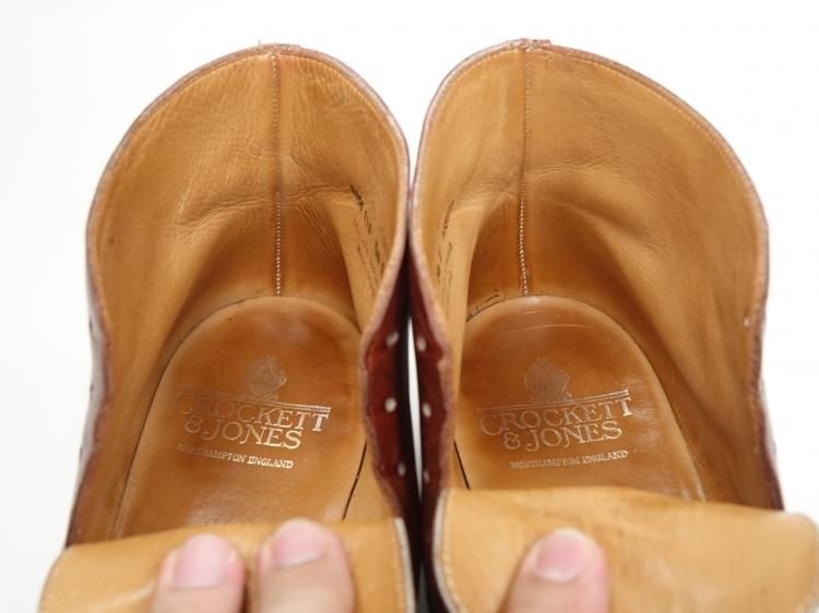 328 / 0908 美品 クロケット＆ジョーンズ チャッカブーツ SANDFORD 5.5