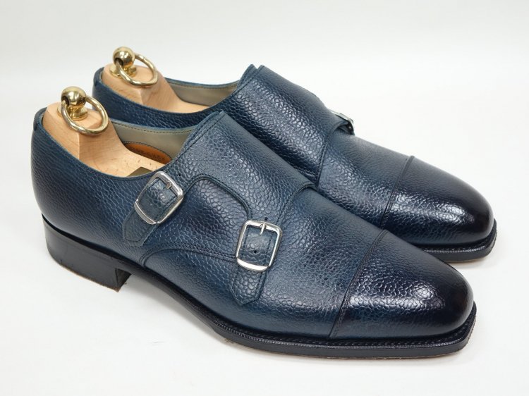 1点限り】JARMAN REGENCY 25.5cm 革靴 レザー モンク - ドレス/ビジネス