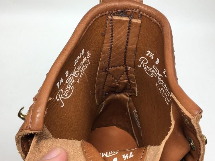 最終USA製RRLレザーモカシンブーツ　ボルチモア　デップ　ラッセル　パラブーツ RRL等の通販サイト【RHYTHM】RRL (ダブルアールエル)