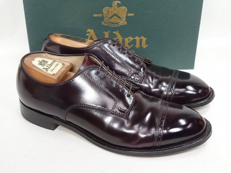 Alden オールデン コードバン モディファイドラスト 56251 7Ｄ - 靴 ...
