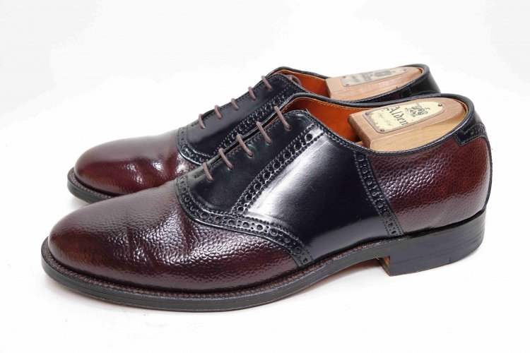 Alden オールデン サドルシューズ コンビ 白黒 美品 ヴィンテージ 8.5