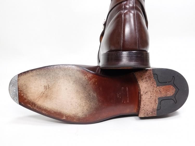 ジョン ロブ〉ジョッパー ブーツ ブラウン スエード 8E