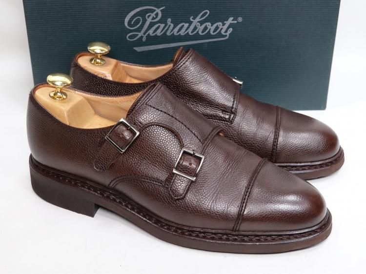 パラブーツ PARABOOT 国内正規品 メンズ ダブルモンクシューズ POE