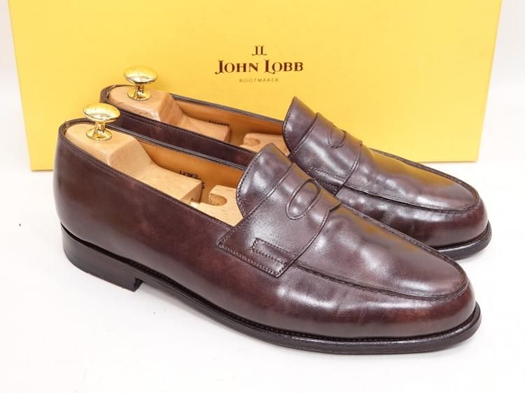 ジョンロブ john lobb ミュージアムカーフ ローファー - ドレス/ビジネス