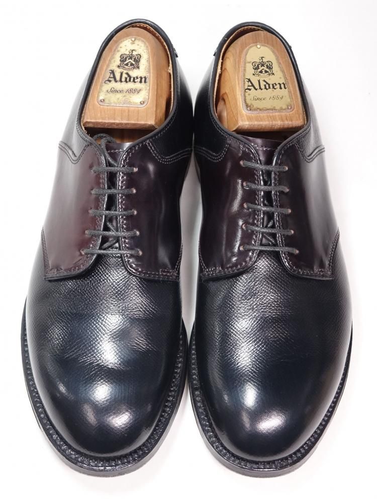 直販大セール 新品 Alden Brogue別注 コードバンサドルシューズ 6.5D ...