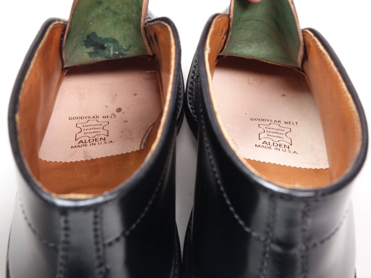 901 / 0302 試着程度 オールデン コードバン Uチップ 6アイレットチャッカブーツ 6.5D ＃D1913C - SHOESAHOLIC  シューホリック 公式 | 高級中古靴専門の通販と買取ストア