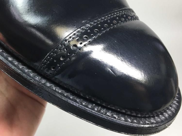 941 / 0312 使用数回 オールデン コードバン パンチドキャップトゥ 7D