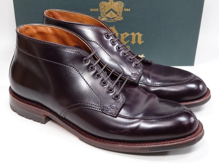 新品 Alden オールデン シガーコードバン ウイングチップ 9.5E - 靴