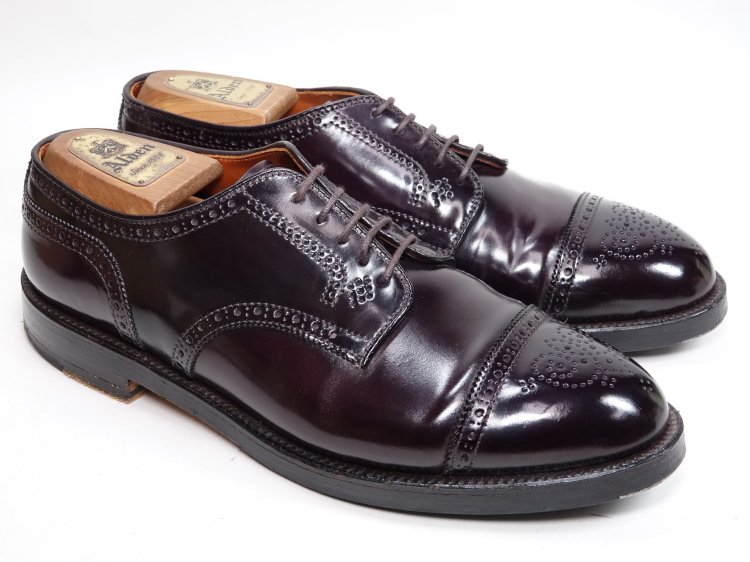 ALDEN #2145 cordovan 7B D 25cm 【超お買い得！】 - 靴